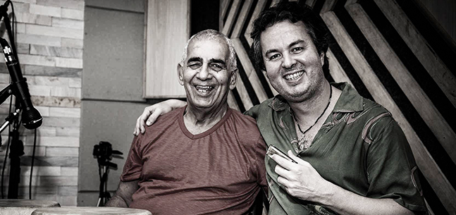 Jefferson Gonçalves e Laudir de Oliveira no Festival Jazz & Blues 2015